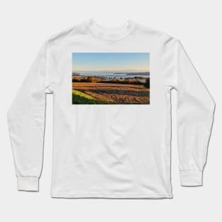 Autumn over Lake Constance at Aufkirch, Germany Long Sleeve T-Shirt